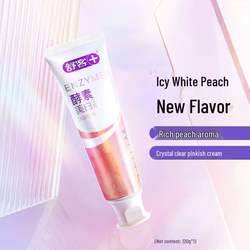 

Shuke Icy Peach Whitening Enzyme Toothpaste