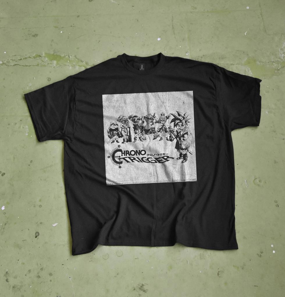 Chrono Trigger Unisex Heavy Cotton Tee, Retro Gaming T-Shirt, Anime Lover Tee