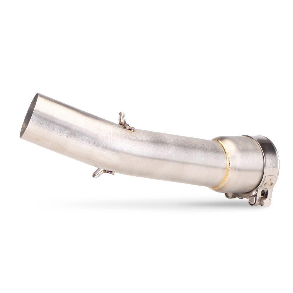 Exhaust Systems Slip For Yamaha FZ1 2006-2015 Exhaust Tips 470mm Mid Link Pipe Modified System Exhausts Pipes