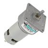 Hilitand DC12V24V 35W Mini DC Gear Motor, Metal, Adjustable Speed, High Torque, CWCCW, XD-60GA775 (24V, 300 rpm)