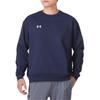 Under Armour Logo Round Neck Pullover Sports Long Sleeve Sweatshirt Unisex Sweatshirt Navy-Blue 24600305-409