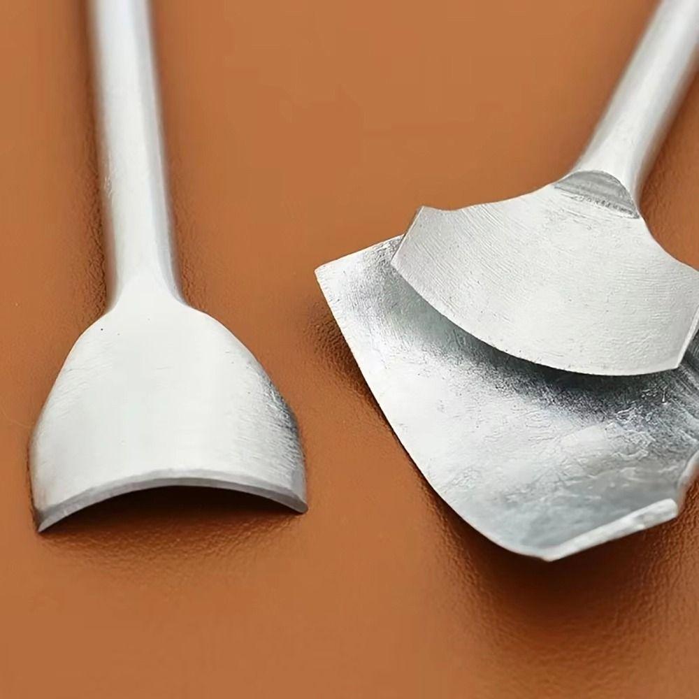 1Pcs 10-50mm Leather Craft Tool Half Round Handmade Arc-shaped Punch Semicircular DIY Wallet Edge Trimming Tool for Belt Strap