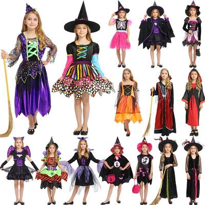 New Halloween Children's Costume Witch Costume Halloween Costume