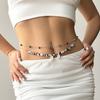 Bohemian Starfish Conch Rice Beads Waist Chain For Women Summer Beach Sexy Bikini Belly Chain Body Jewelry Vacation Accessories