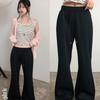 The Pink Kebi Banding Mesh Bootcut Training Pants