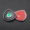Car Styling 3D Meta Auto Door Shield Emblem Car Body Badge Sticker for Skoda Octavia MK2 MK1 2 3 A5 A7 A8 Fabia Karoq Superb Rapid Kamiq