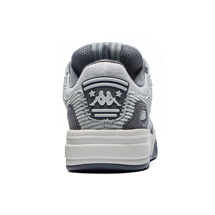 Kappa Thick Sole Comfortable Wear-Resistant Versatile Casual Fashion Sneakers Low-Top Skate Shoes Unisex Sneakers Gray K0DY5CC16-138