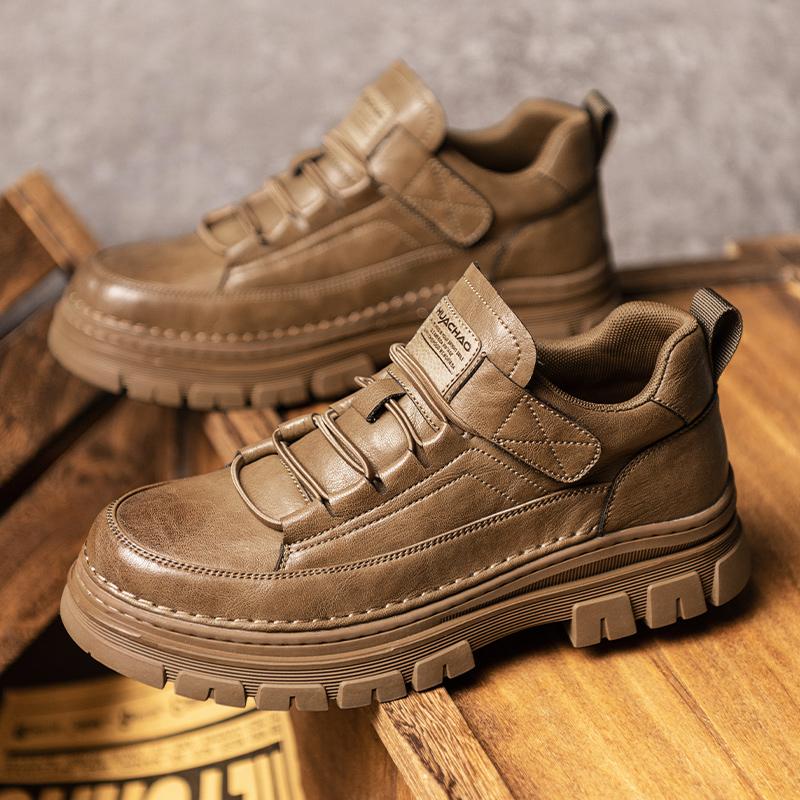 

Модная кожаная обувь Повседневная деловая обувь для мужчин Платье Tenis De Hombre Мокасины Мокасины Tenis Caballero Дизайнерская 39 хаки