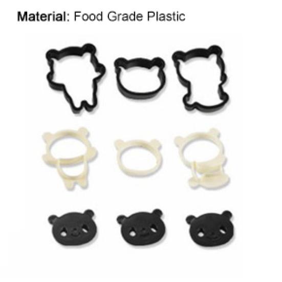 Desen animat drăguț Panda Tort Cookie Cutter Bomboane Bucătărie Decorat Mucegai Instrument Structură