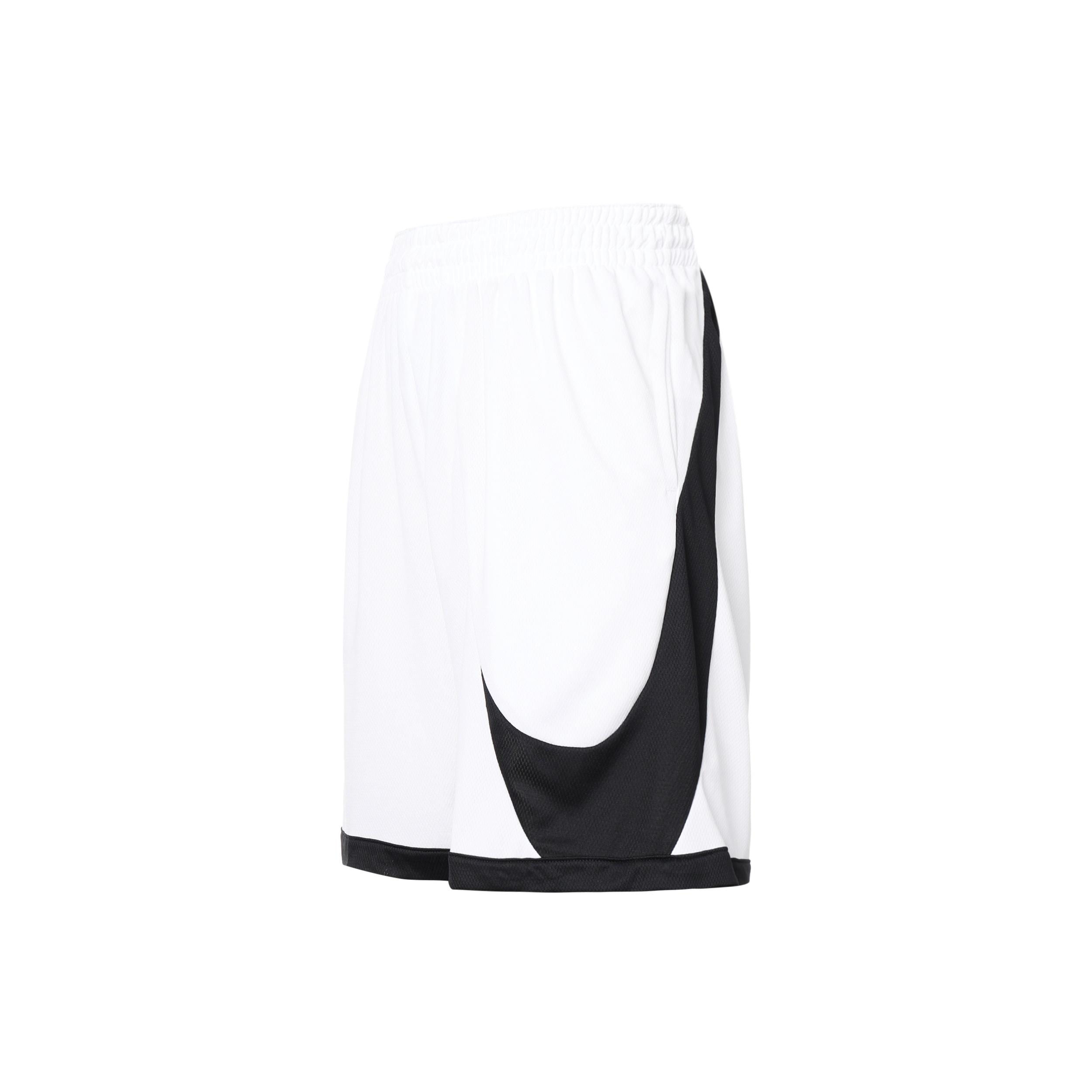 Nike Loose Fit Quick Dry Large Logo Basketball Shorts White Men s DH6764-100 M