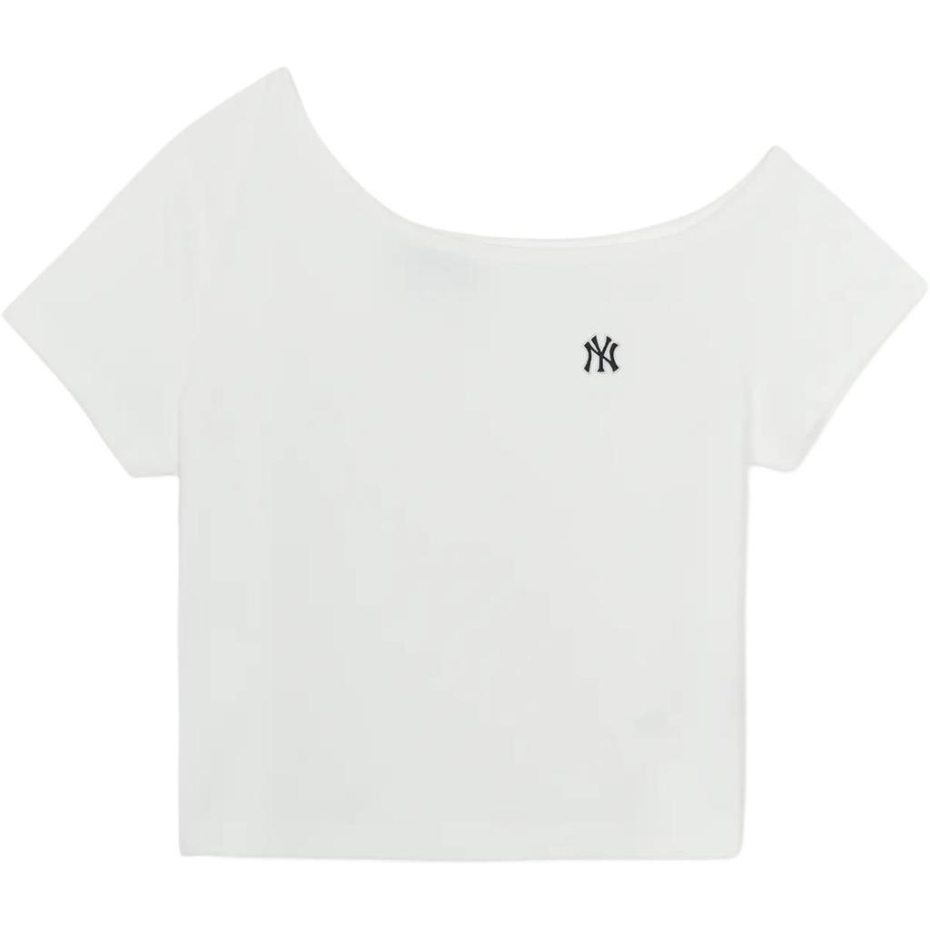 New MLB New York Yankees T Shirt Women's White 3FTSB6753-50WHS