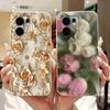 Flower Rabbit Case For OPPO Reno 13F 4G 5G Silicone Soft Cover For OPPO Reno13 F Reno13F 5G CPH2699 2025 Fundas Capas