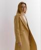 Lei Avery Double-Breasted Coat (Beige)