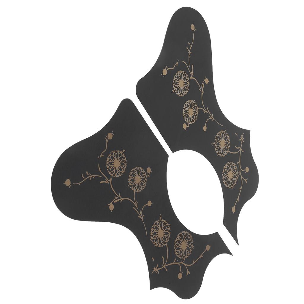 2Pcs Guitar Guard Plastic Pickguard Plate Pack Set Accessory Replacement for Acoustic