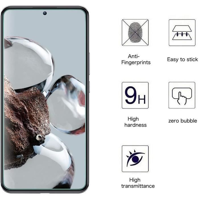 Verre Trempé pour Xiaomi 12T Pro - 3 Pièces - Vitre de Protection Transparent