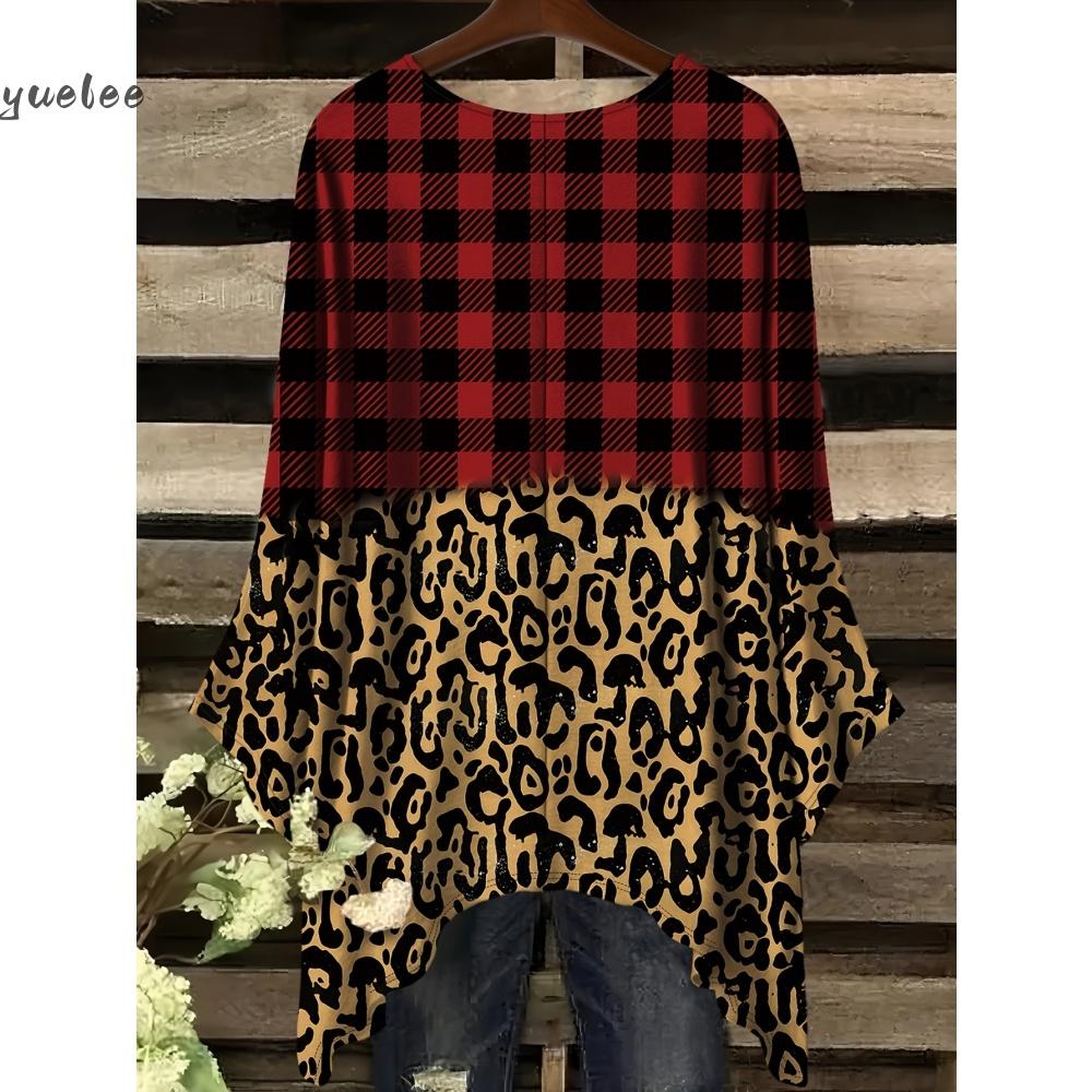 

Christmas Snowman 3D Print Sweatshirts Women Fashion Casual Streetwear Round-Neck Asymmetric Hemp Pullovers Tops Woman Clothing 5XL