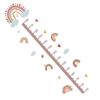 Cartoon Kids Height Chart Sticker Fun and Educational Rainbow Cloud Wall Height Measuring Ruler Home Wall Decorations