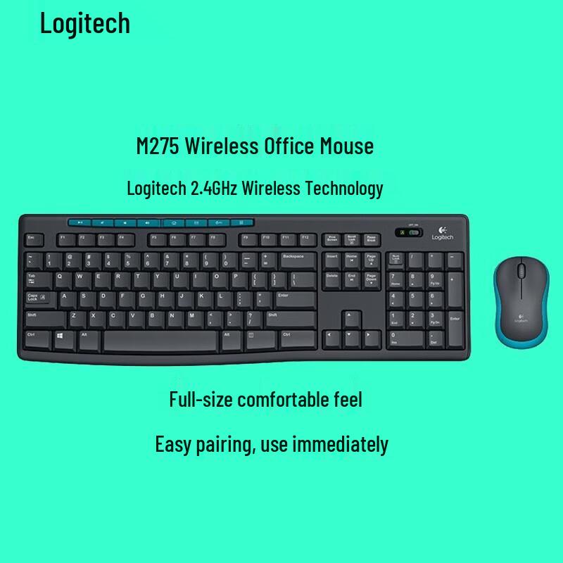

Logitech MK275 Wireless Keyboard and Mouse Combo