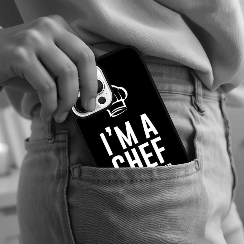 

Baking Cook Chef Phone Case For iPhone 17 Air 15 16e 14 13 Pro Max Coque 12 11 Pro Max PLUS cover iPhone 16pro max