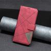 Mi11Lite Geometric Phone Protect Case on For Xiaomi 11 Lite 5G NE Leather Wallet Case for Xiaomi Mi 11 Lite Magnetic Cover Funda