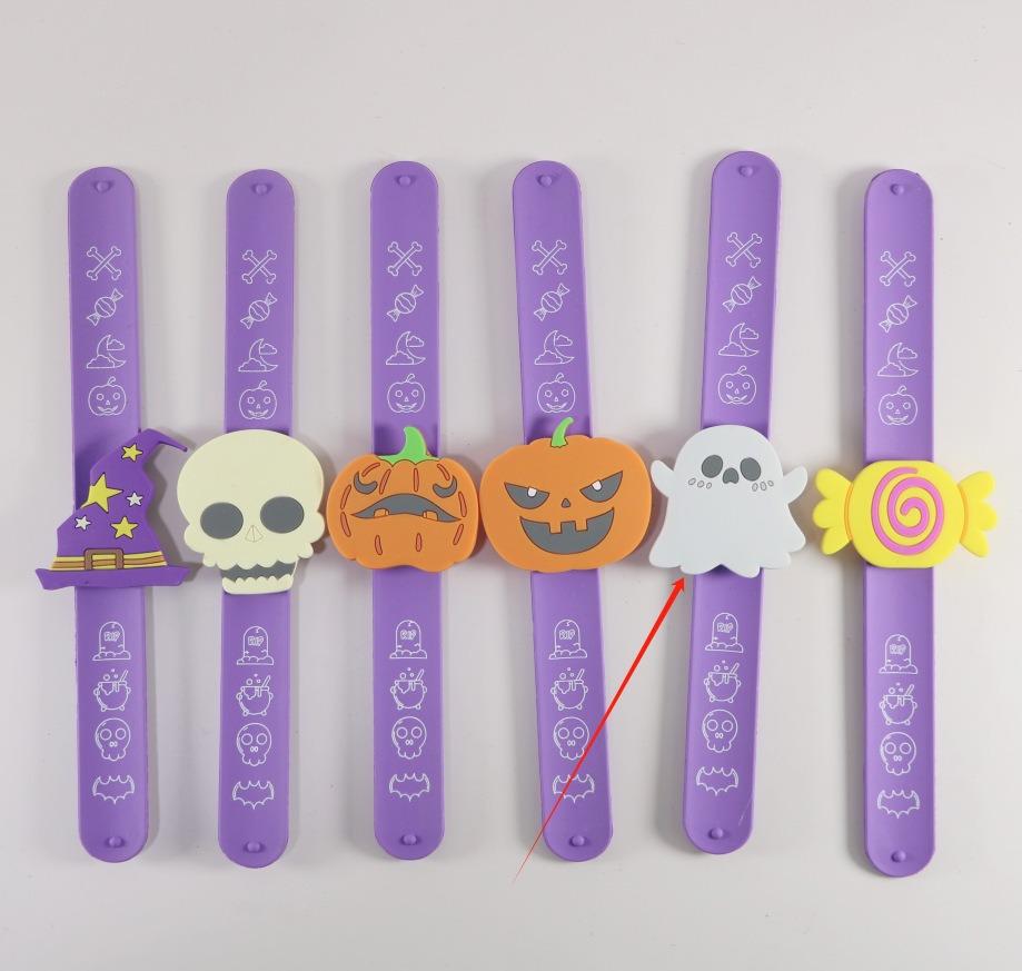 Cartoon Halloween Snap Bracelet for Kids - Creative and Fun Party Decoration