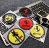 Suitable for Ferrari Emblem Decorative Car Badges Stickers Soft Rubber Sticker Personalized Scratch Protection Decal Accessories ZX8