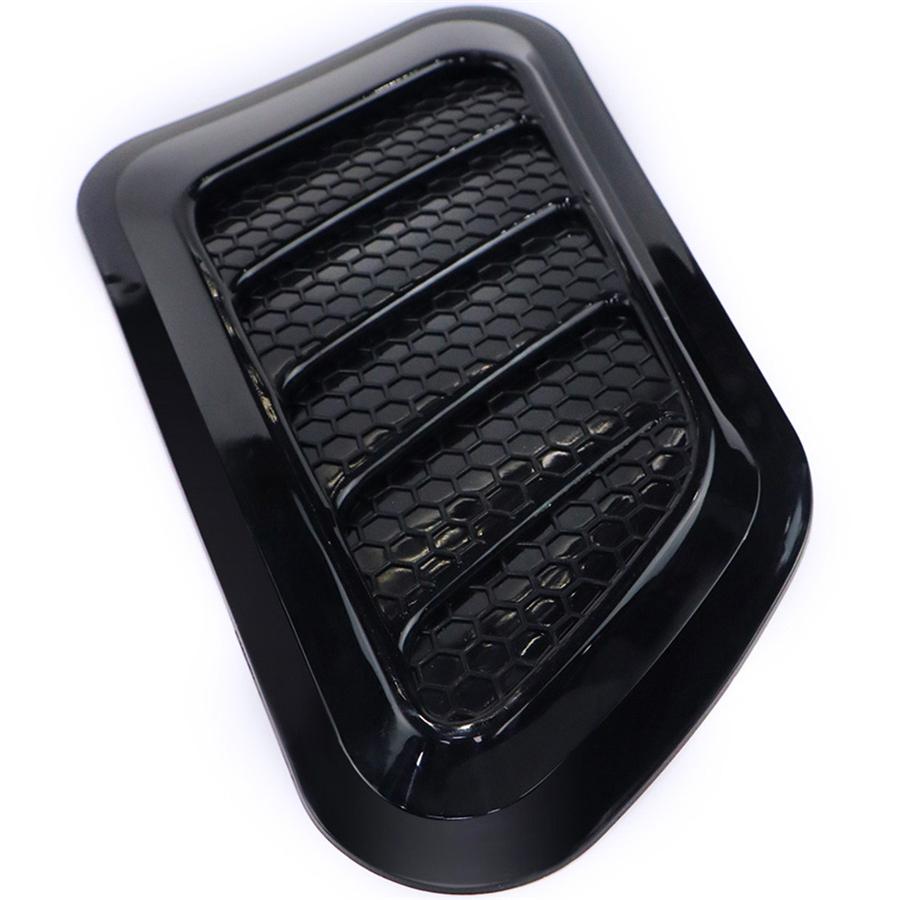 2pc Universal Car SUV Air Flow Intake Scoop Hood Bonnet Vent Front Engine Cover
