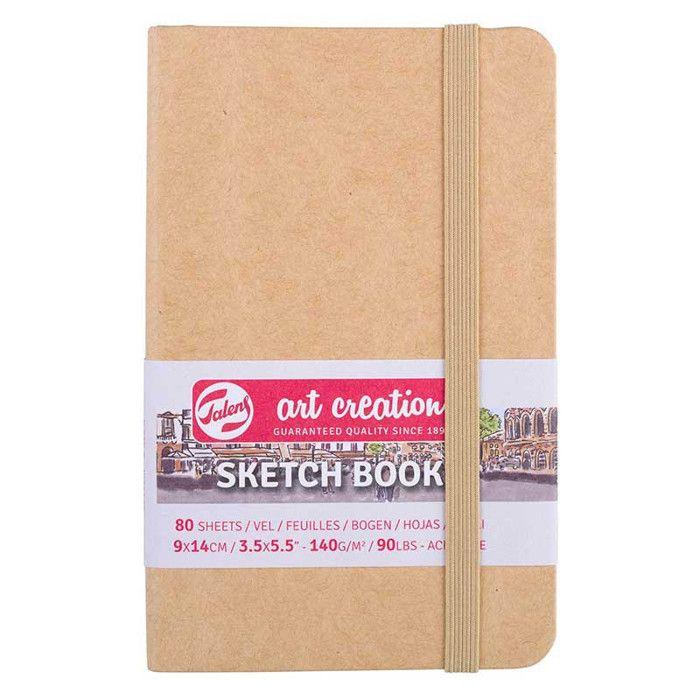 Carnet à croquis - Royal Talens - 9x14 cm - 80 feuilles - Papier 140g - Couverture rigide