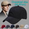 Adjustable Extra Large Size Cap Breathable Big Head Baseball Cap Streetwear Hat  For Man Women