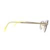 Very Good JEAN-PAUL GAULTIER sunglasses Old logo engraved half rim gold mens 56-3175 Used