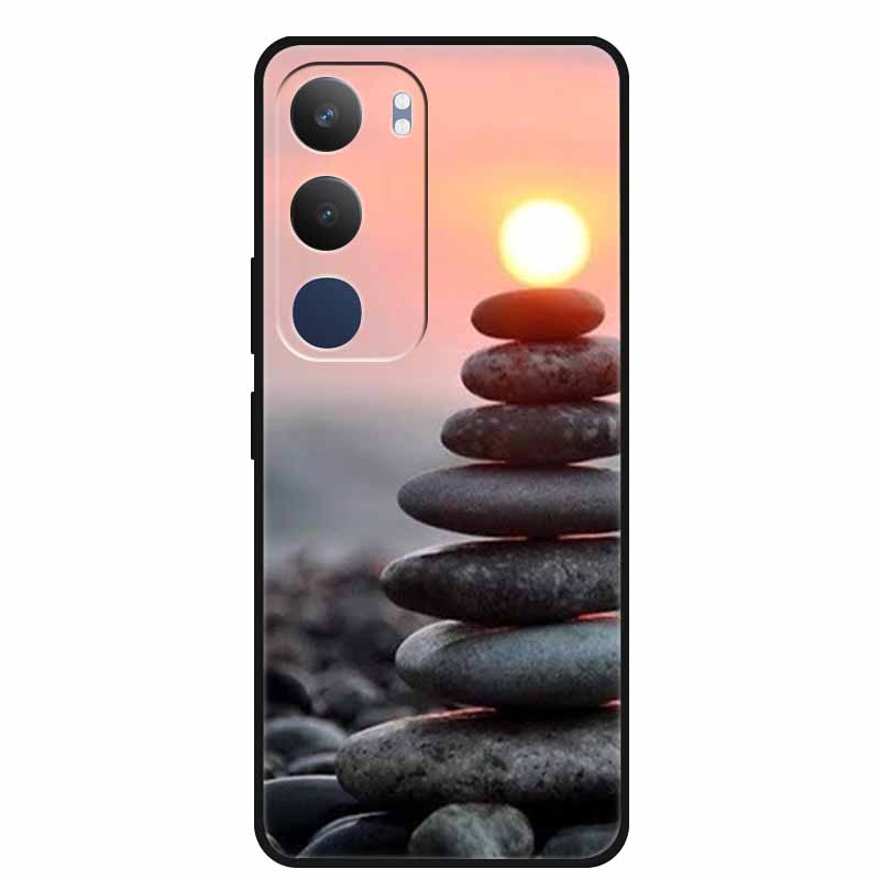 For Vivo Y19s 4G Case Y 19s 6.68" Soft Silicone TPU Phone Case for Vivo Y19s Pro 4G Cartoon Animal Shockproof Cover Y19 s Pro 4G