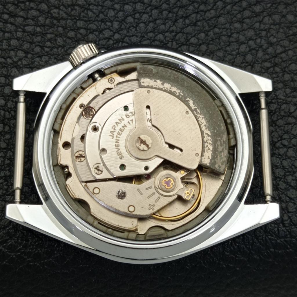 REFURBISHED SEIKO 5 AUTOMATIC MENS WATCH JAPAN MADE GREEN DIAL CUSTOM A440132-2 QV90-a440132