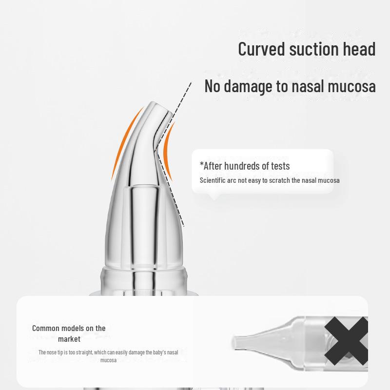 Baby Elephant Nasal Cleaner - Newborn Nose Suction Device for Infant Congestion