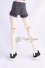 [Petite Marie] 13 MDD Compatible, 1-Minute Length, Lace-Trimmed Leggings, Dark Gray, Spats, Fitness Pants, Daily Pants, Casual Pants, 40cm Doll, BJD,
