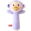 Soft Hand-cranked Bell Toys Plush Soothing Plush Animal Toy Hand-cranked Stick  Birthday