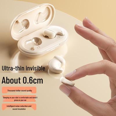 Naiye Ultra-Thin Wireless Sleep Earbuds: Waterproof, Noise-Canceling, Bluetooth Sport Earphones