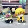Neu auf Lager Dämon Schulter an Schulter Sitzende Haltung Blind Box Kawaii Kamado Actionfigur Schreibtischdekoration Überraschungsgeschenke für Fans