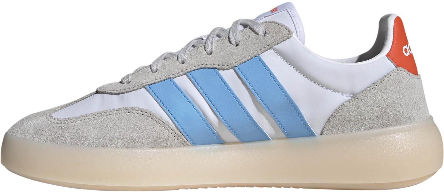 

Кроссовки Adidas Barreda Decode облачно-белые/полусиние лопнувшие/полуоранжевые 42