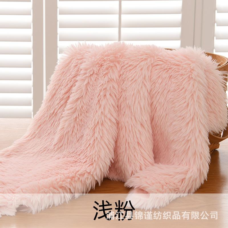 Plush Curly Fabric Soft Thickened For Monster Toys Pillow Hat Doll Handmade Diy Po Background Decoration Fabric Multi-Purpose