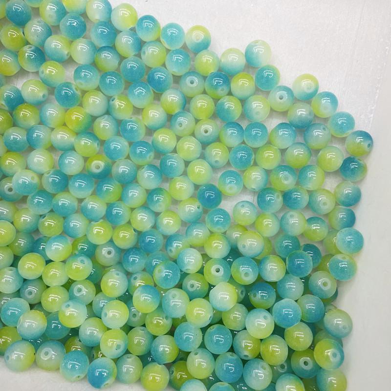 Handmade Glazed Crystal Glass Beads for DIY Jewelry & Bracelet Making