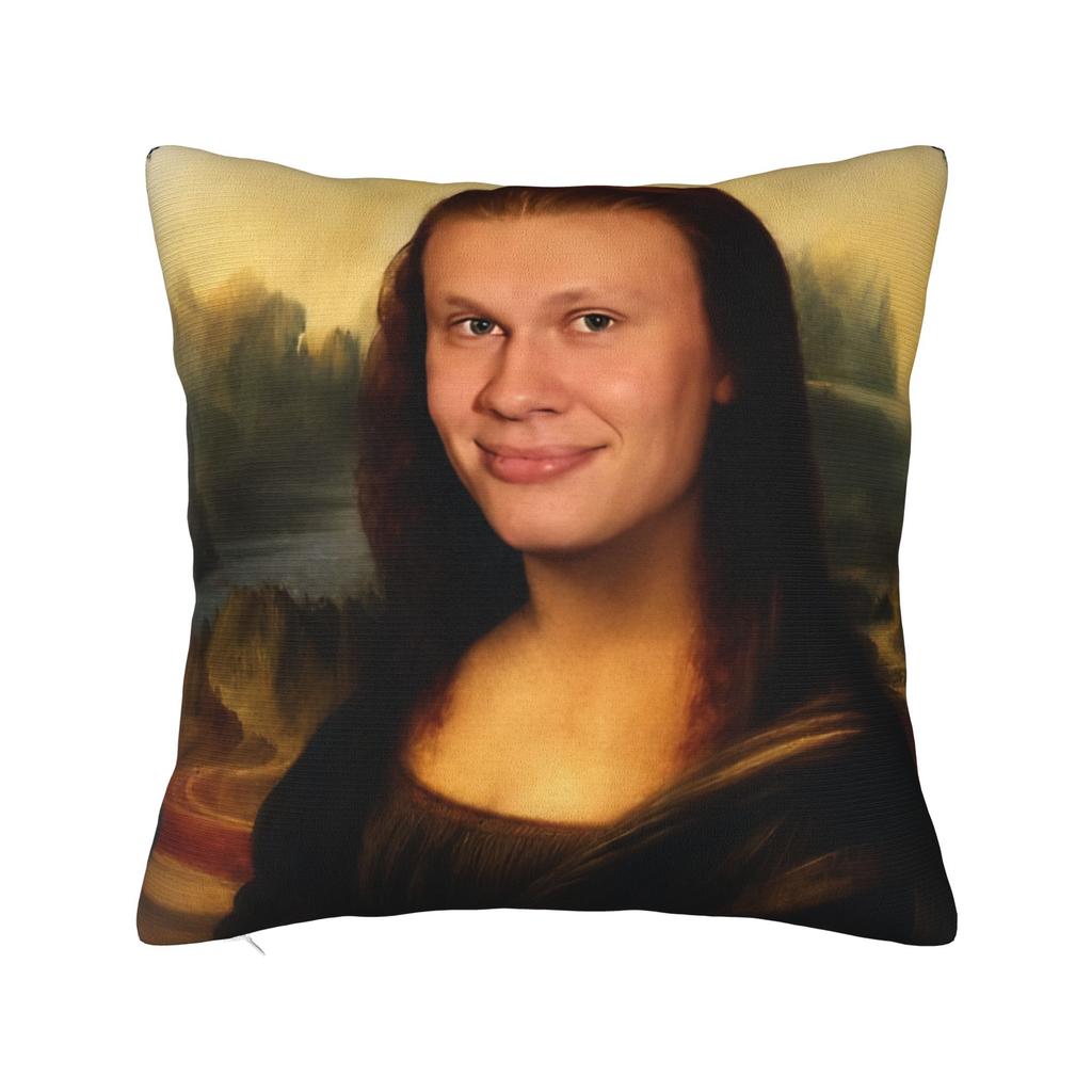 Footall The Haaland Pillow Case Comfy Pillow Cover Funny Pillowcases For Chair Sofa Home Decor