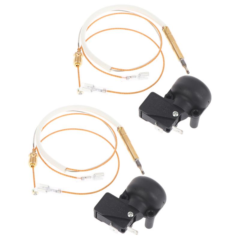 1/2pcs Gas Patio Heater Safety Kit Tilt Switch And Thermocouple Sensor Package Propane Gas Patio Heater Repair Replacement Parts