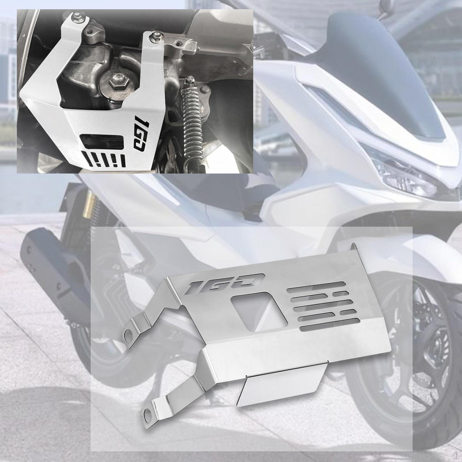 

Рама защиты двигателя из алюминиевого сплава для Pcx160, замена защитной пластины серебряный