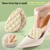1Pair Women Forefoot Pad Pain Relief Insert Half Size Insoles Non-Slip Cushion Shoe Breathable Sweat Absorbing Foot Pads