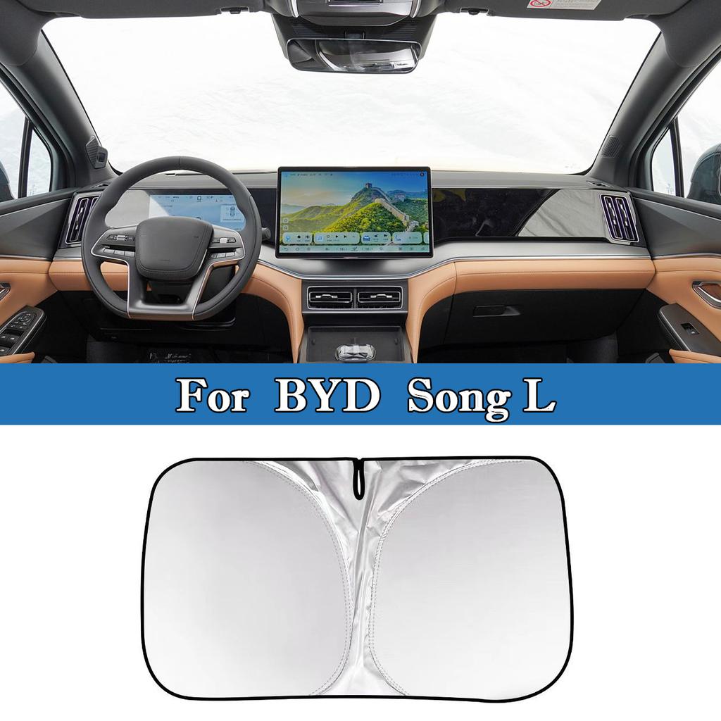 For BYD Song Han Yuan Tang Qin KING Seagull Dolphin Car Windshield Sunshade Cover Front Windo Interior Accessories UV Protection