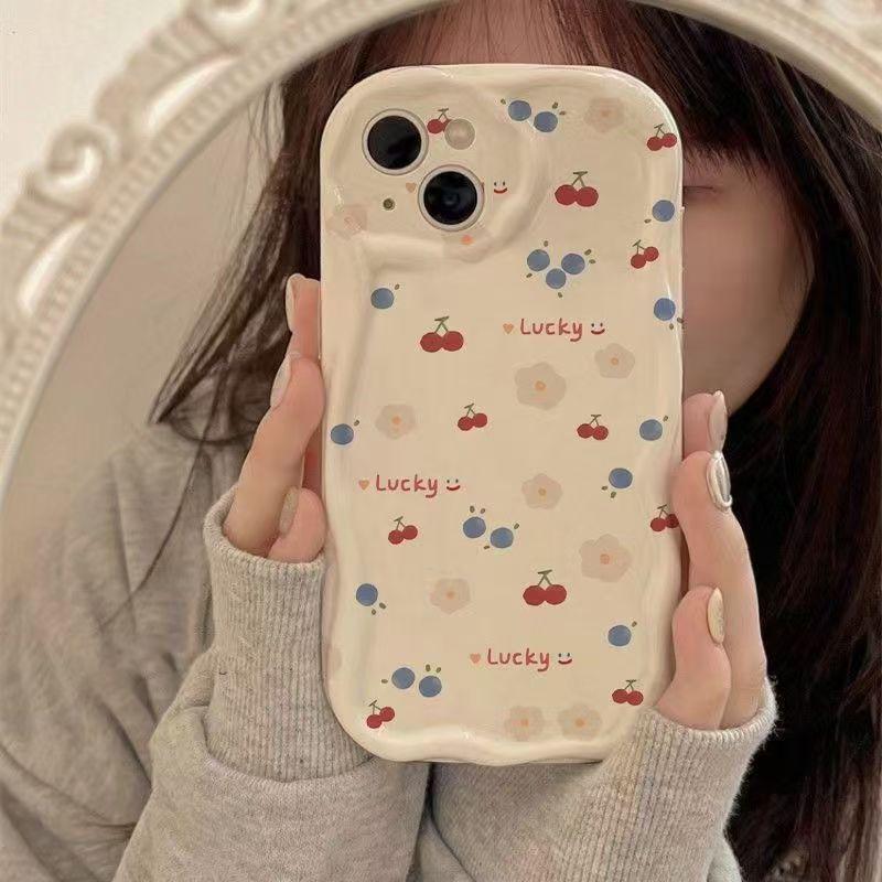 Cherry Blossom Floral Hard Case for Apple Pro & Plus Series (17, 16, 15, 14, 13) - Japan/Korea Style