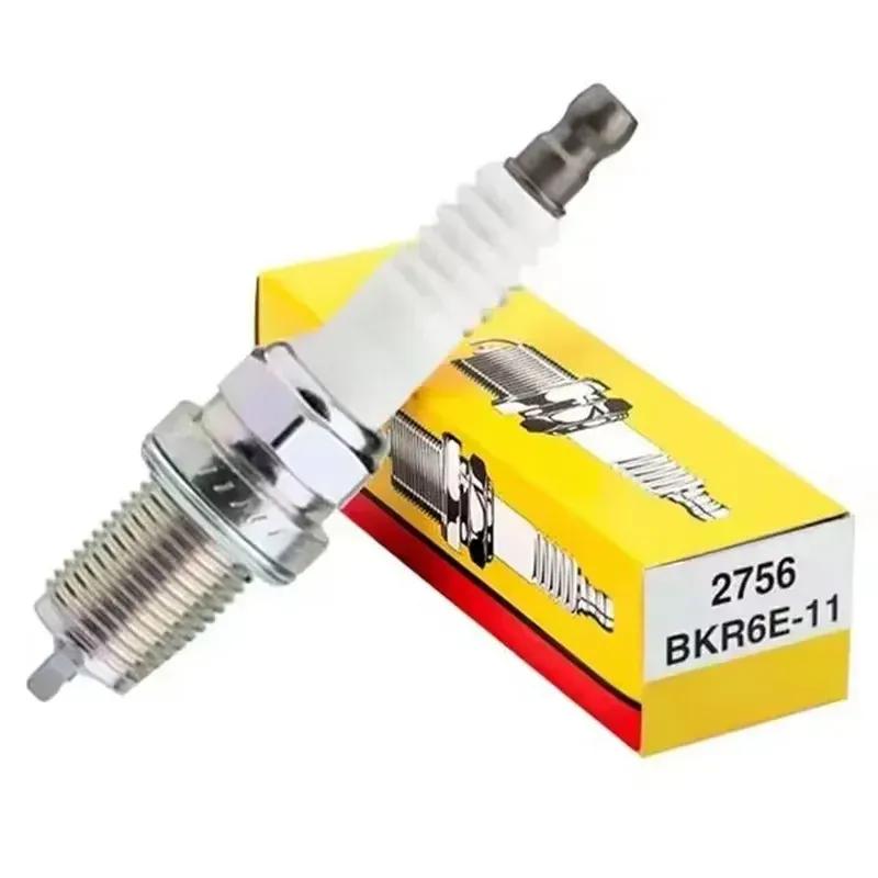 4/6pcs BKR6E-11 2756 Spark Plug For Nissan Altima Mitsubishi Sentra Suzuki Diamante Eclipse Galant Montero Daihatsu