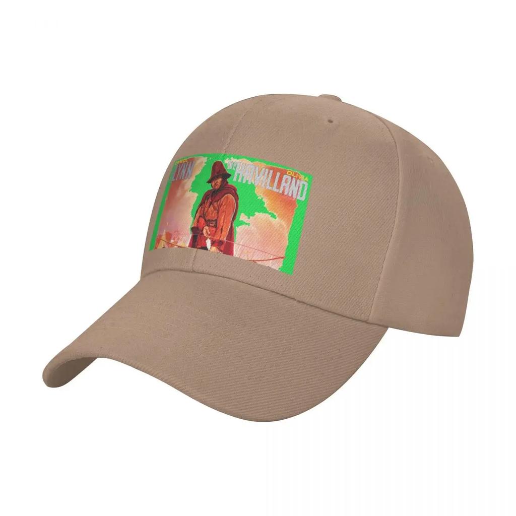 Errol Flynn international Robin Hood movie poster Baseball Cap Luxury Cap Hat Unisex Luxury birthday Unisexs Caps Womens