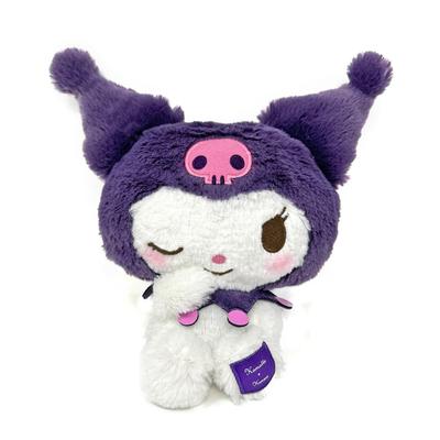 My Melody & Kuromi Plush Toy Official Merchandise Approx. W22 X H16cm (Kuromi (Dark Purple))