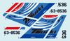 Fab Scale Japan Air Force 70th Anniversary Part 2 Tsuiki Base 2024 Plastic Model Decal FABD48062 1/48 F-2A Self-Defense (Airplane)